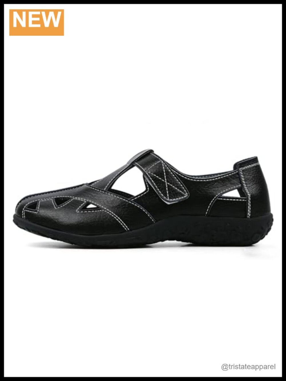 Genuine Leather Perforated Slip-On Loafers Breathable Casual Shoes